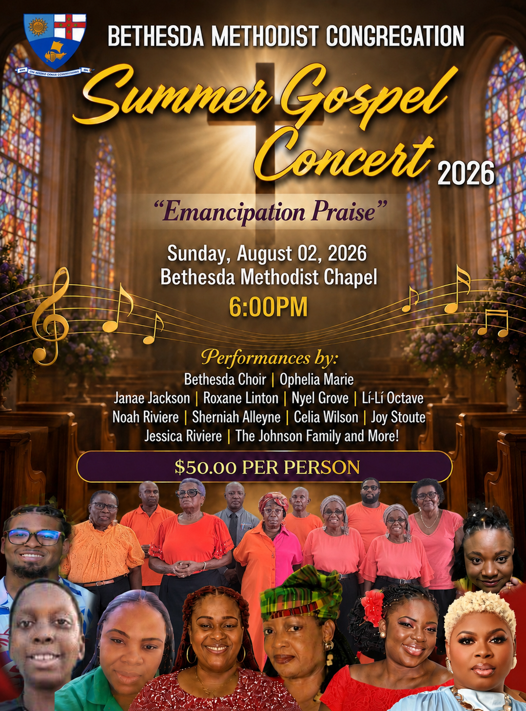 Summer Gospel Concert - Emancipation Praise